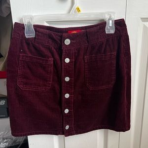 Dickies Maroon mini skirt